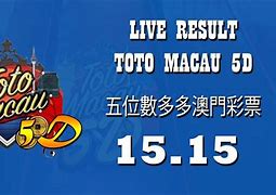 Keluaran Macau 5D Live Draw