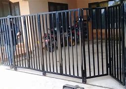 Pintu Pagar Besi Minimalis Lipat